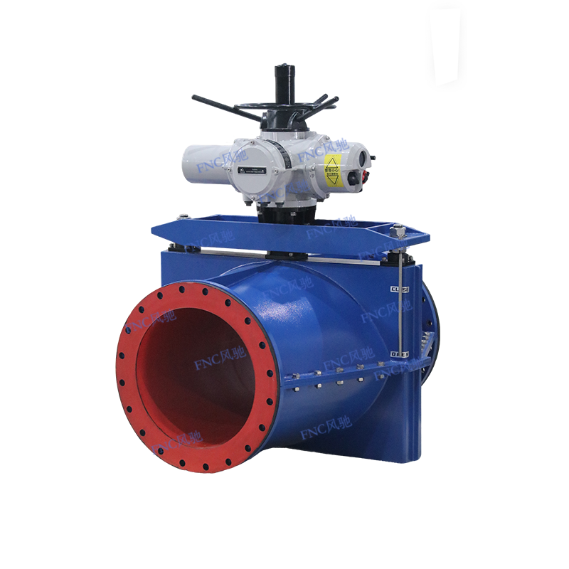 วาล์วหยิกเส้นผ่านศูนย์กลางขนาดใหญ่